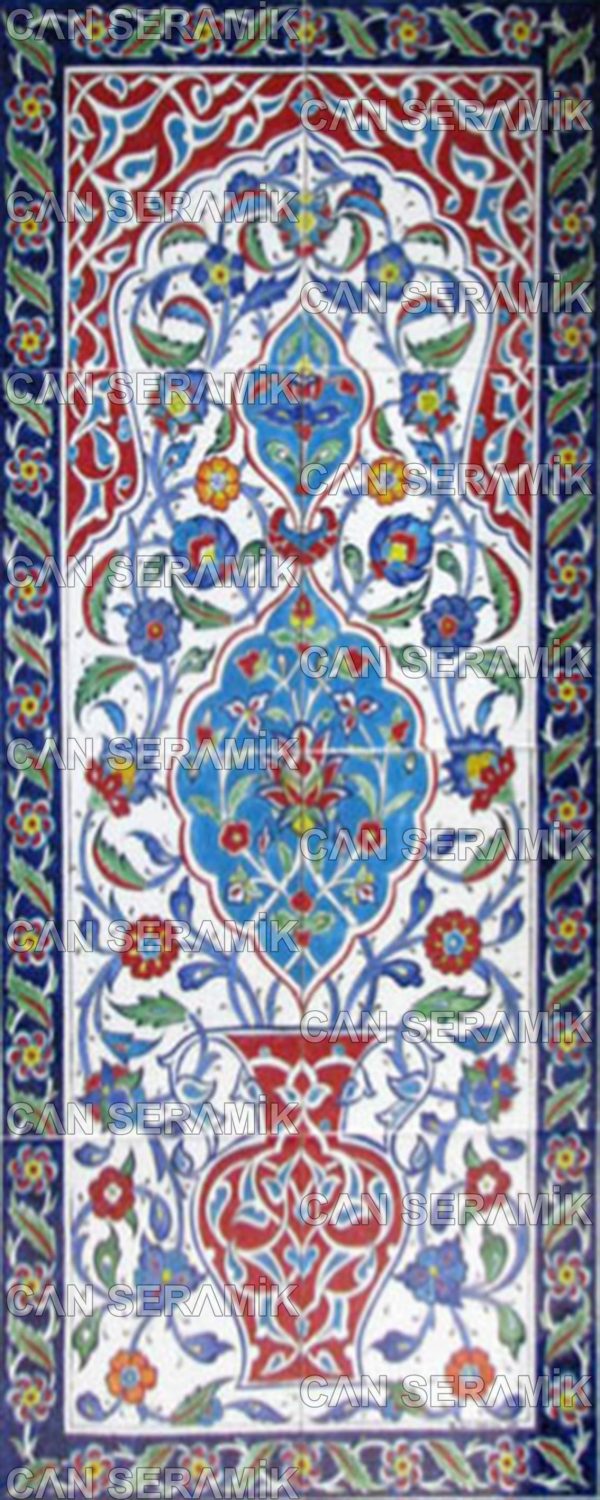 Elyapımı Kütahya Çini Pano Modelleri El Dekoru Pano Desenleri Modelleri İznik Çini Pano Fiyatları El İşi Osmanlı Çini Sanatı Modelleri Deseni