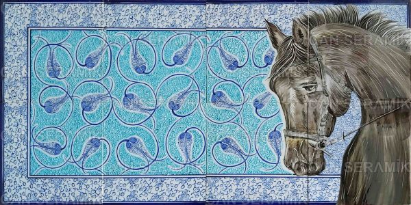 Osmanlı Çini Sanatı Modelleri El Çizimi Panolar Desenleri İznik Çini Panolar Fiyatları El Emeği Tarihi Panolar Geleneksel El Dekoru Çini Pano